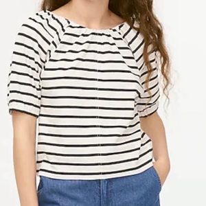 J. crew Striped Top size M